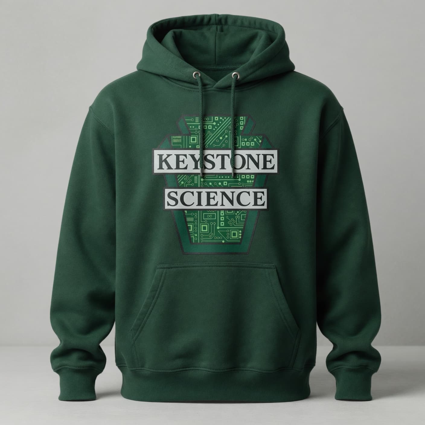 Green Keystone Science hoodie
