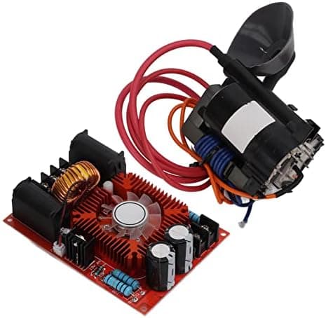 ZVS Driver Module 12V to 30V DC High Voltage Generator with Flyback Transformer Heater Coil Boost Power Supply Board for Induction Heating
