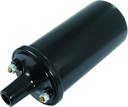 OEG Parts New Ignition Coil With Internal Resistor 3 OHM 12V 12 Volt Universal 35K Voltage Output Spark Coil Plug