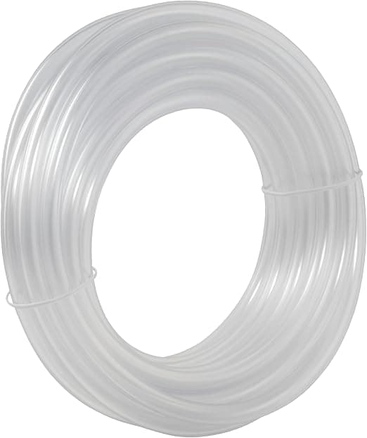 Eastman 0.17 Inch ID (1/4 Inch OD) PVC Clear Vinyl Tubing, 20 Foot Length, 98560